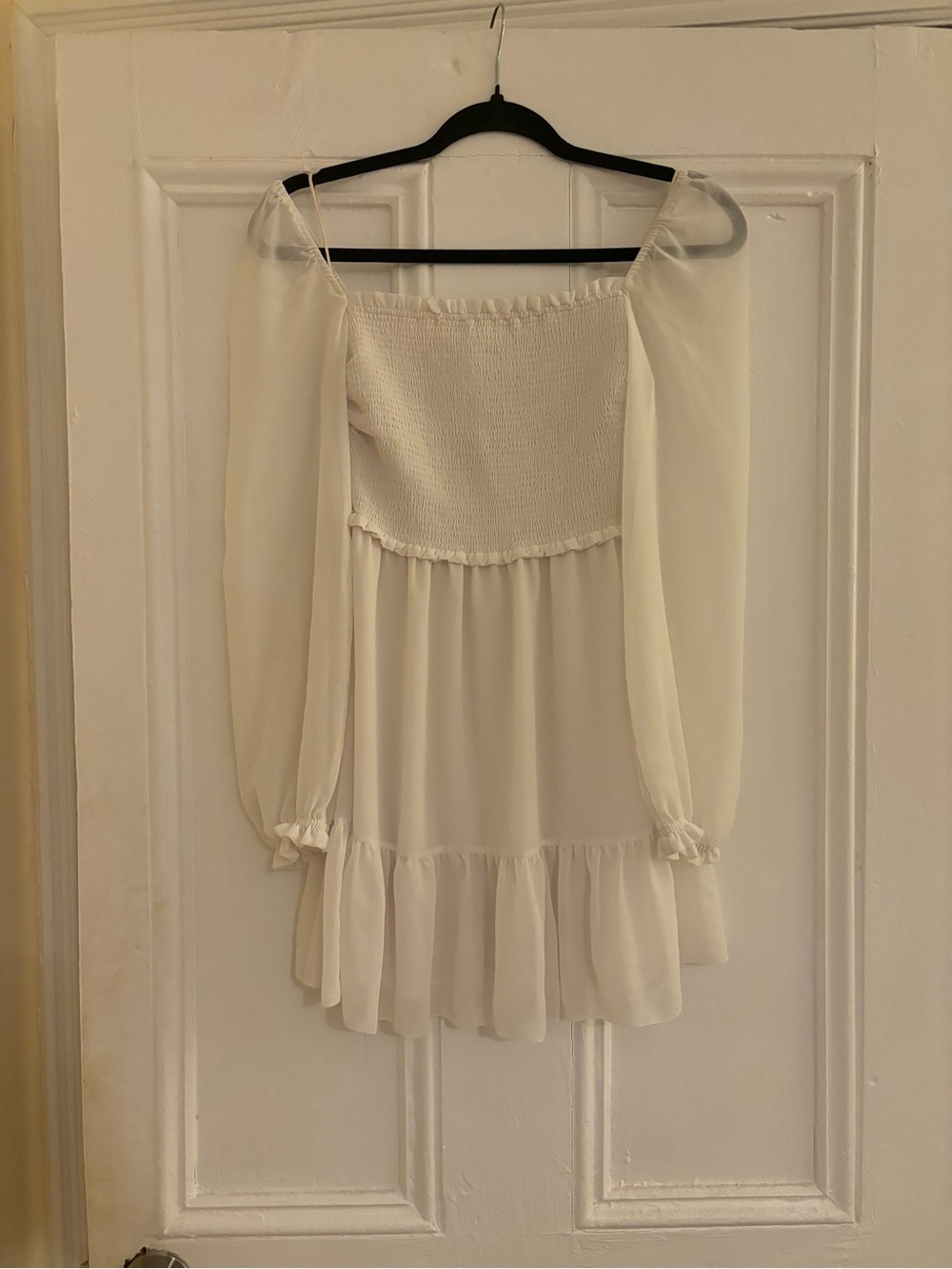 Wilfred Off-Shoulder Mini Dress